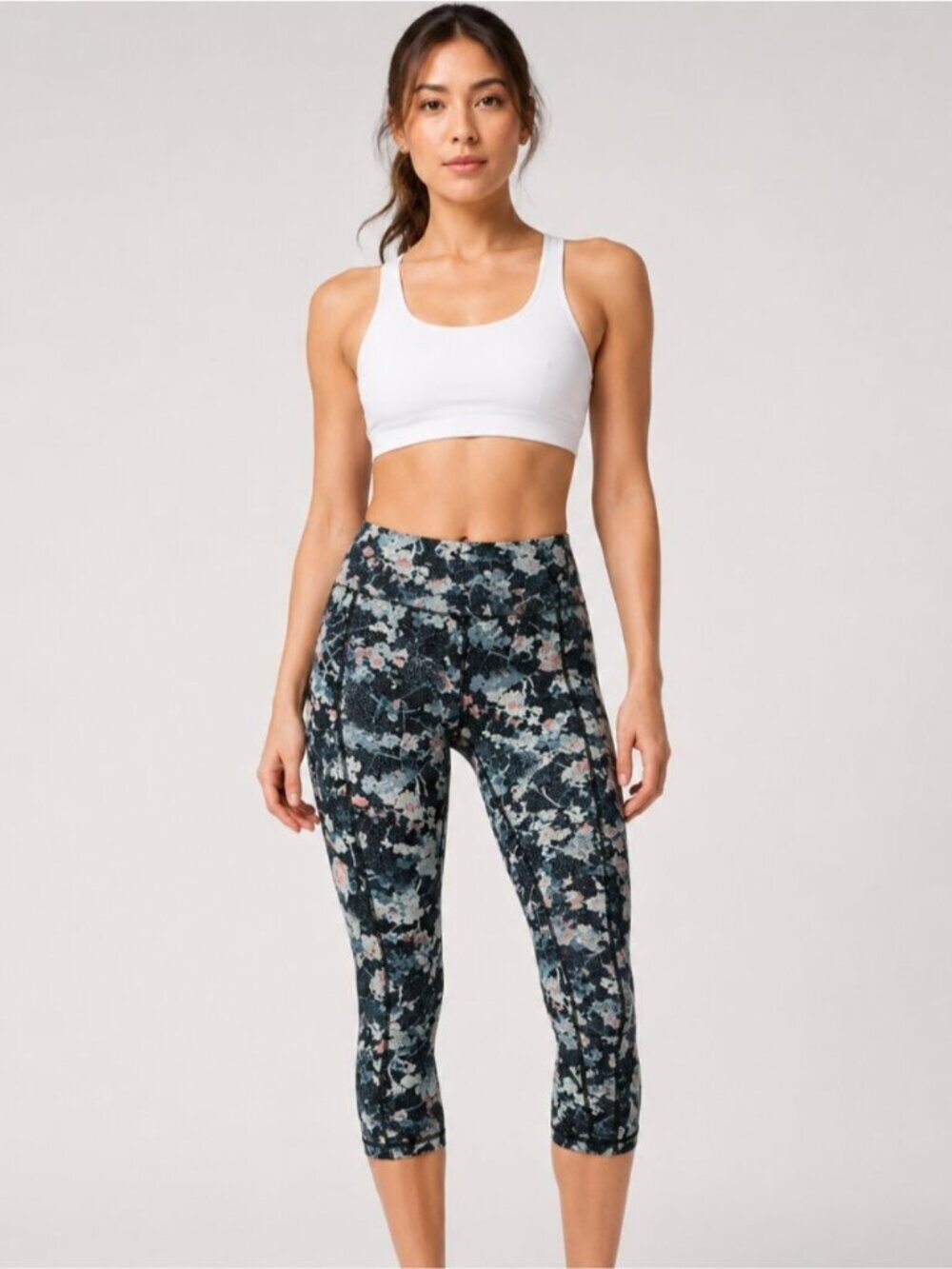 Lululemon Speed Up Crop Spring Bloom